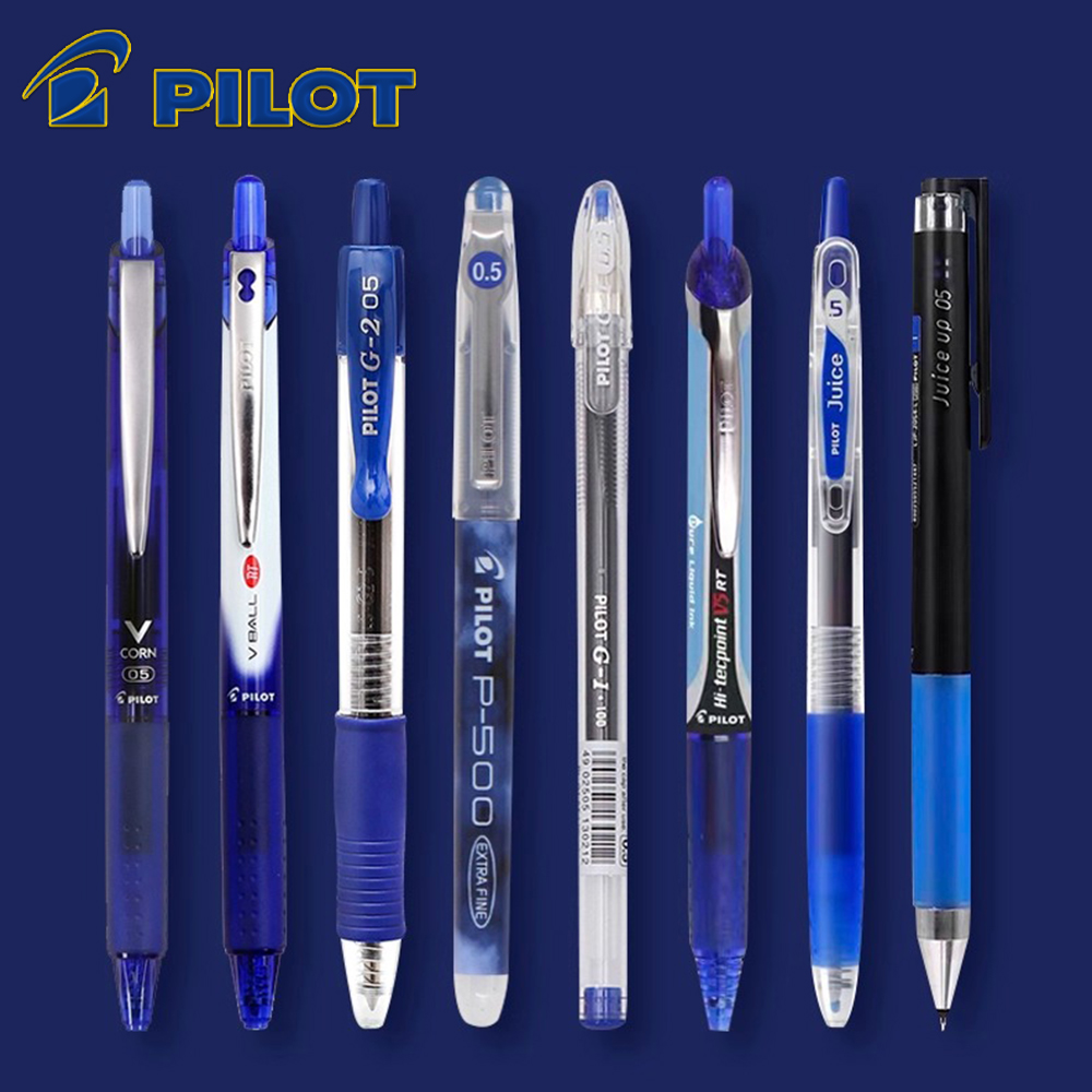 Collezione di penne gel blu pi - Pilot Pen V5 recensione e prezzo
