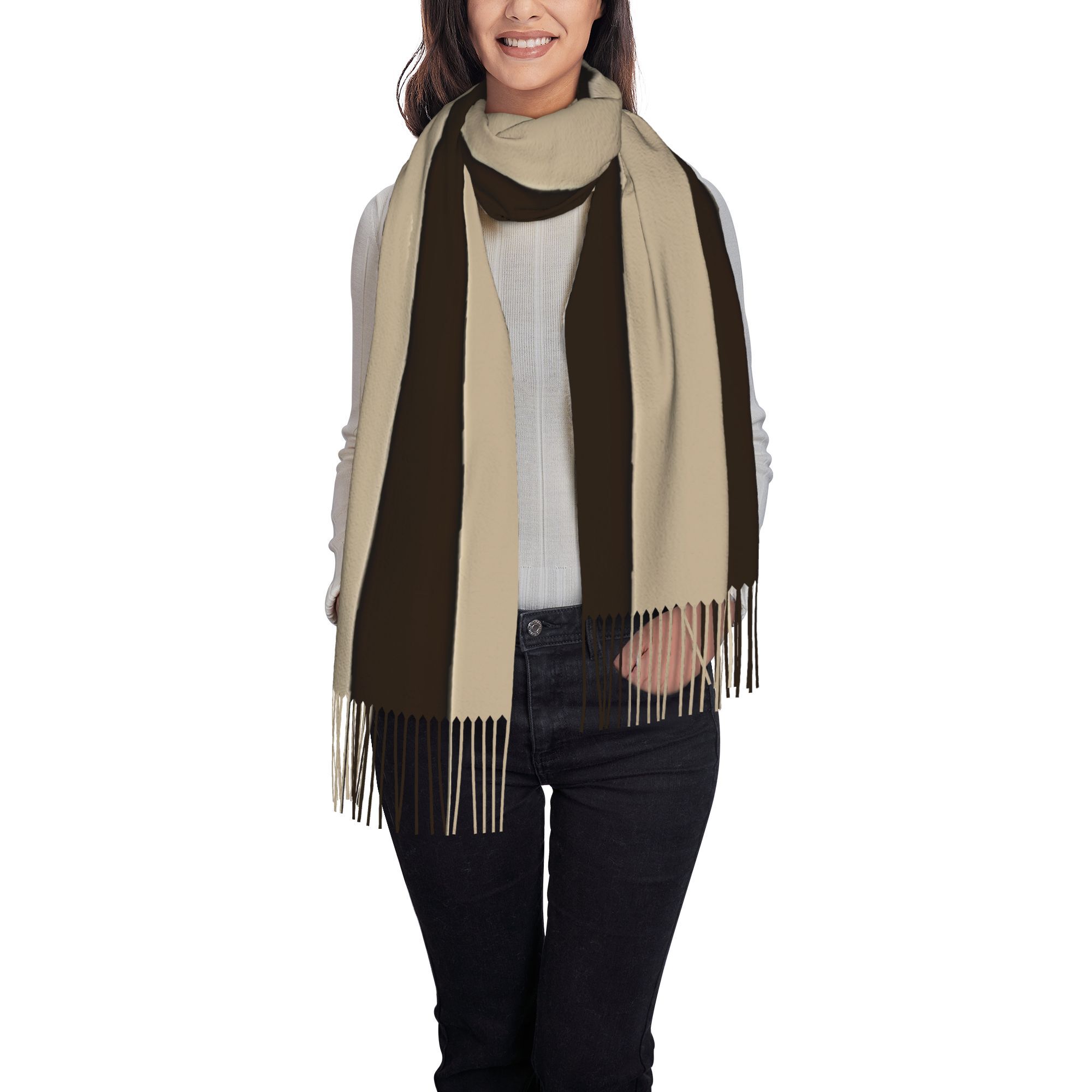 1 sciarpa a righe verticali ma - Tassel Fringe Trim recensione e prezzo